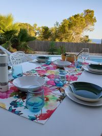 Abendessen mit Meerblick